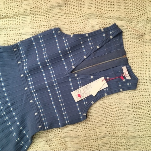 PARKER STITCH FIX BECKY KNIT DRESS MEDIUM BLUE - Picture 2 of 9